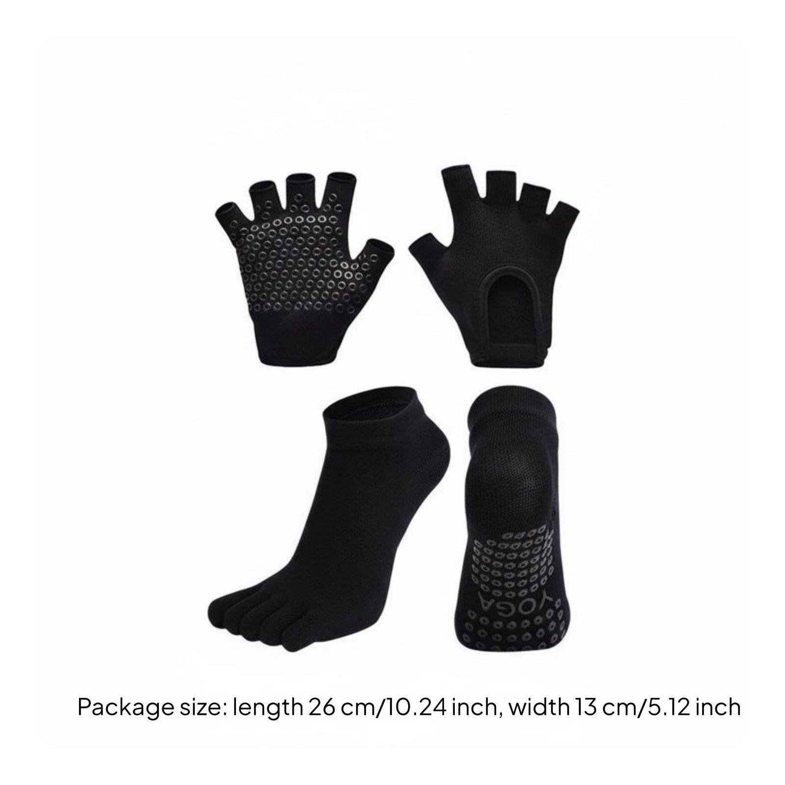 Grip Sock Yoga - Meias de Pilates Femininas Antiderrapantes, Meias