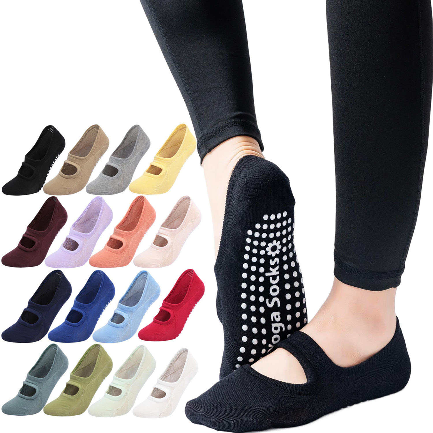 Meias de Yoga Femininas de Alt - Grip Sock Yoga avaliação e preço