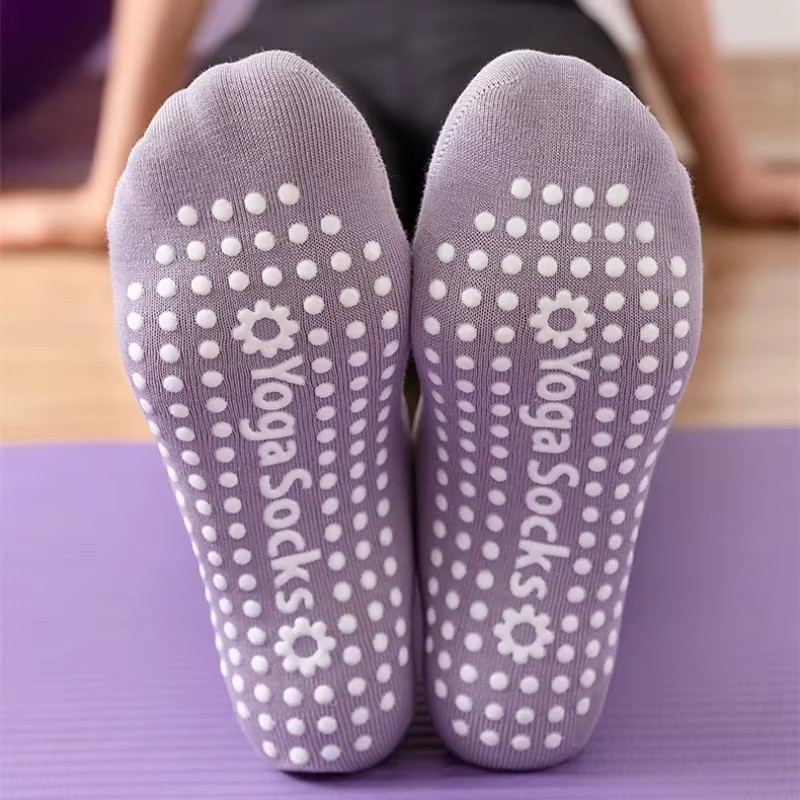 Meias de yoga com fundo de toa - No Show Sock Women avaliação e preço