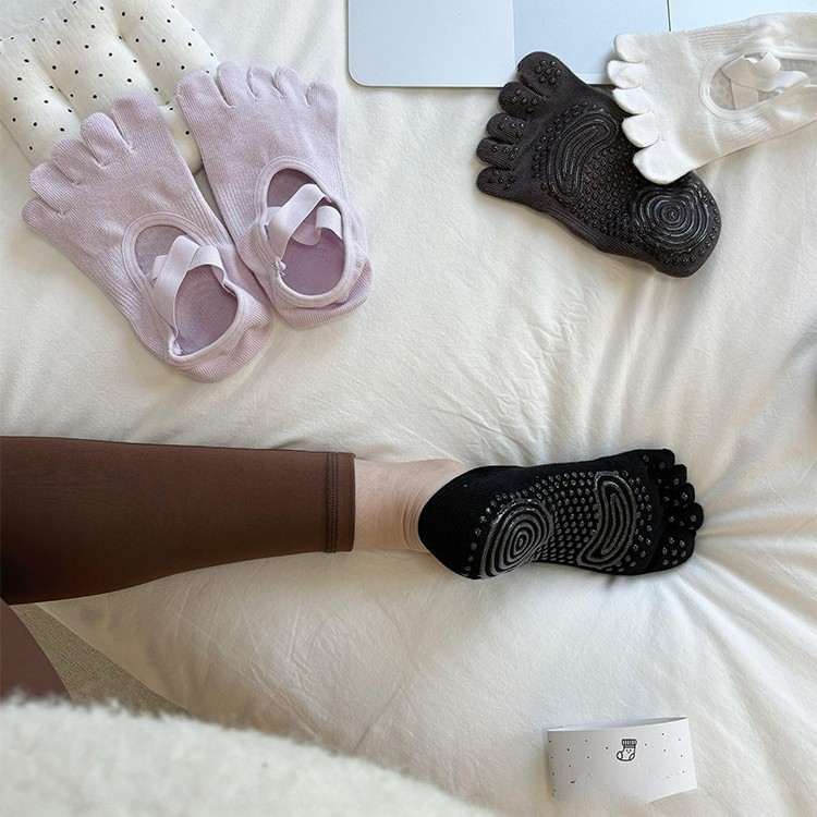 Meias de Yoga Femininas com Ti - No Show Sock Women avaliação e preço