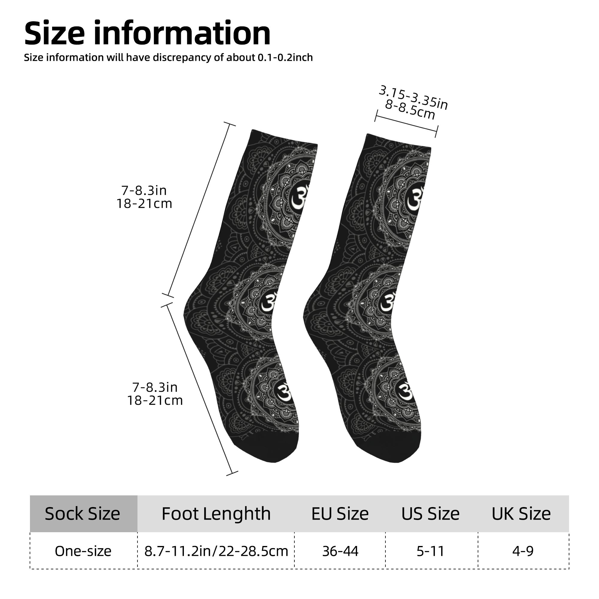 Meias Personalizadas Om Mandal - Dress Sock Men avaliação e preço